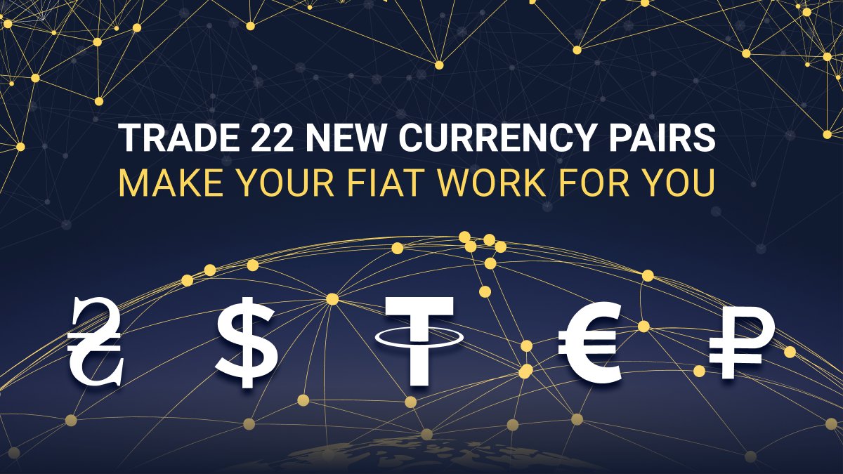 WhiteBit's tweet image. The world is changing forever and it’s the perfect time to discover new ways to earn! Meet 22 new pairs with $RUB, $UAH, $EUR, $USD &amp;amp; $USDT with top crypto. 
Check out our video to see our take on the crisis and let us be your guide to the world of crypto: youtu.be/tQygkOgnkdw