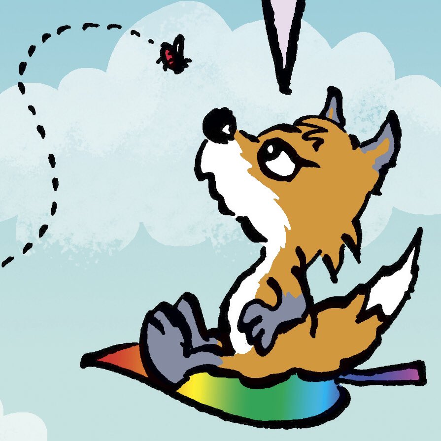 Sneaky peak of #AmeliaTheFox 🦊 back in next month’s issue of the award winning <a href="/EcoKidsPlanet/">Eco Kids Planet Magazine</a> 🏆🏆🏆 
#ladybird #ladybug #kidsmagazine #wildlife #comics #fox #comicstrip