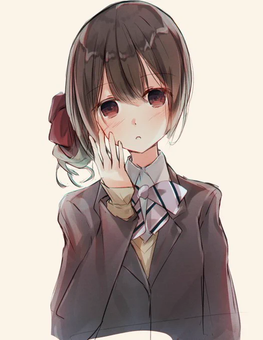 息抜きに描いてた凛世です 