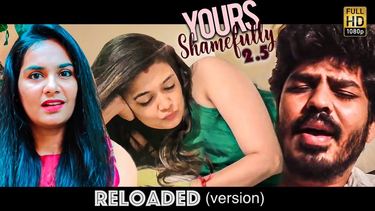 behindwoods's tweet photo. Yours Shamefully 2.5 Reloaded - Official Short Film | Vignesh Karthick | Soundarya | Lakshmi Priyaa

Video Link: https://t.co/2uLELikU6u

@vikikarthick88 @LakshmiPriyaaC  @Itsmesoundarya 

#yoursshamefully #yours_shamefully https://t.co/bKMB1uKIvy
