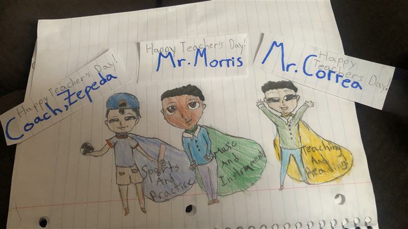 JR Harris Súper Heroes.  Teachers make a difference. <a href="/jgarcia4eagles/">Judith Garcia</a> <a href="/JRHarris166/">JR Harris Elementary</a> #ThankATeacher