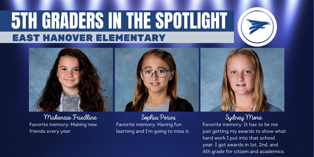 EastHanoverPTO's tweet photo. 💙 5th Graders in the Spotlight 💙 #Classof2027 #WeLoveOurEH5thGraders https://t.co/WrXLgySqaK