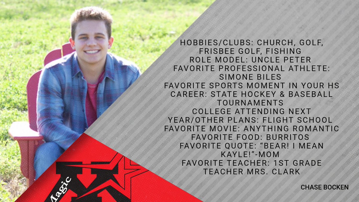 baseballmonti's tweet photo. Senior Chase Bocken: P/IF https://t.co/vL0VdGWhvP