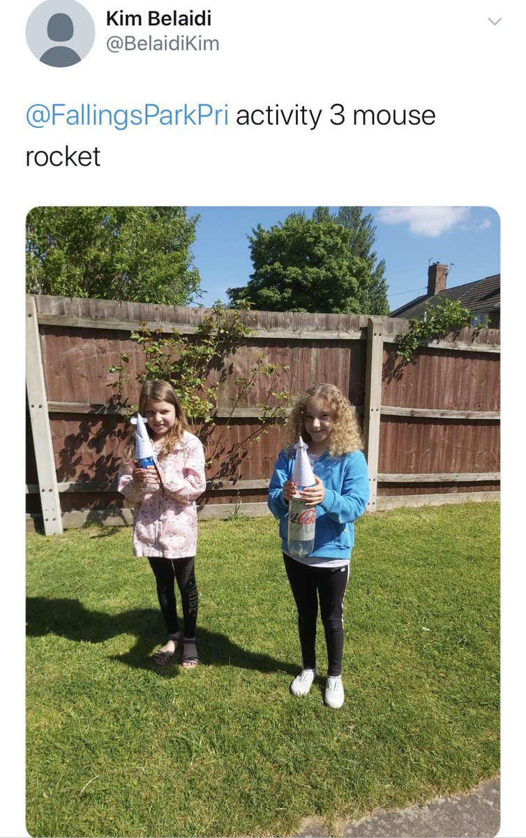 FallingsParkPri's tweet photo. #FPscienceweek Amira and Aisha have completed all three Science experiments 👏👏. Well done girls. @belaidi_kim #ScienceAtHome https://t.co/64Eyx8WkZj