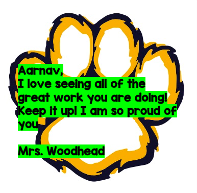 ClareMonte_FTPS's tweet photo. Cougar Call Out to Aarnav and Liana in Mrs. Woodhead's PreK class!  Way to Go! 

#CESVirtualCoolCats https://t.co/DEfjyrPgKp