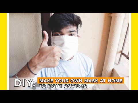 makersboxin's tweet photo. Hey! Wanna make mask out of fabric at home? Here is a small video that will walk you through the process of making a fabric mask at home. Enjoy!

Link- https://t.co/vG9bLpUHcp 

#learn #stayhomestaysafe #howtomake #DIY https://t.co/bBG6JyuZ43