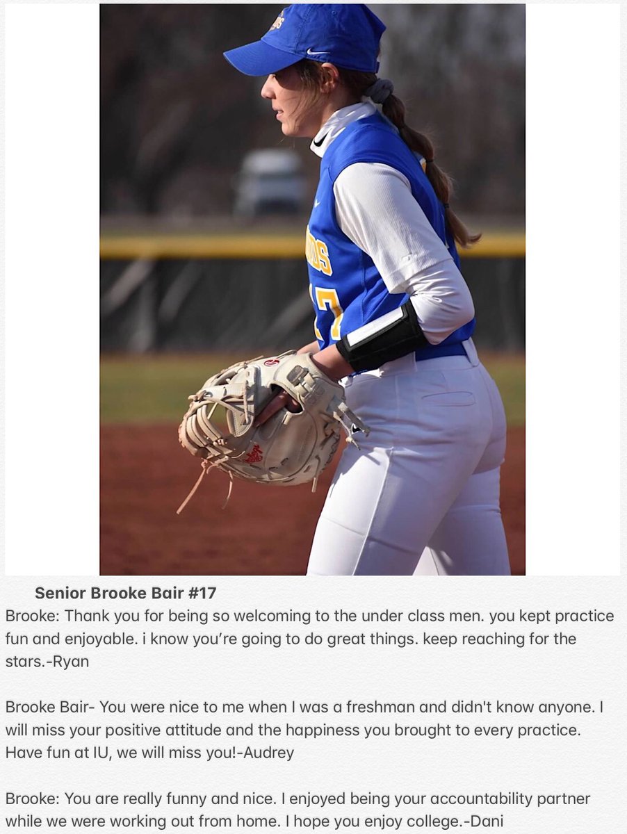 HoundsSB's tweet photo. Let’s hear more about @bair_brooke! ❤️ https://t.co/4hmYhWqyVV