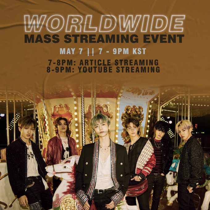 📣TO ALL NCTZENS/DREAMZENS📣

there will be a WORLDWIDE MASS STREAMING EVENT to be held tomorrow (May 7th) at 7PM - 9PM KST

7PM - 8PM KST: ARTICLE STREAMING
8PM - 9PM KST: YOUTUBE APP STREAMING

‼️check the thread below for more info about the WORLDWIDE MASS STREAMING EVENT