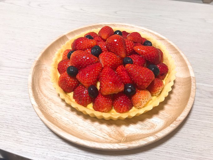 いちごタルトのtwitterイラスト検索結果 古い順