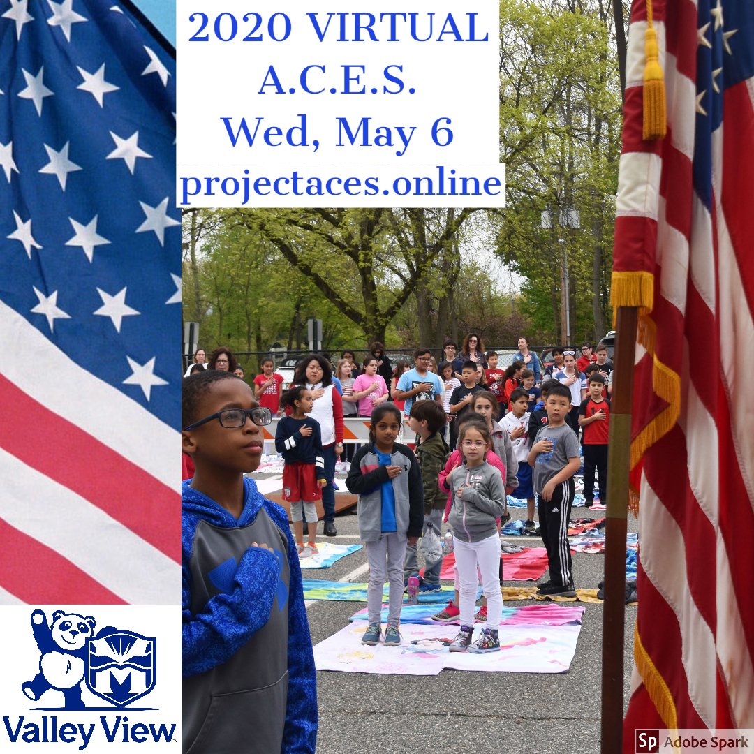 MontvilleTwpSch's tweet image. TODAY! Everyone invited! Virtual #ProjectACES 2020! 32nd year of #AllChildrenExerciseSimultaneously! PLEASE join 5 million students from around the world at the #TheWorldsLargestExerciseClass !!! WED, May 6 !!! Go VIRTUAL: projectaces.online