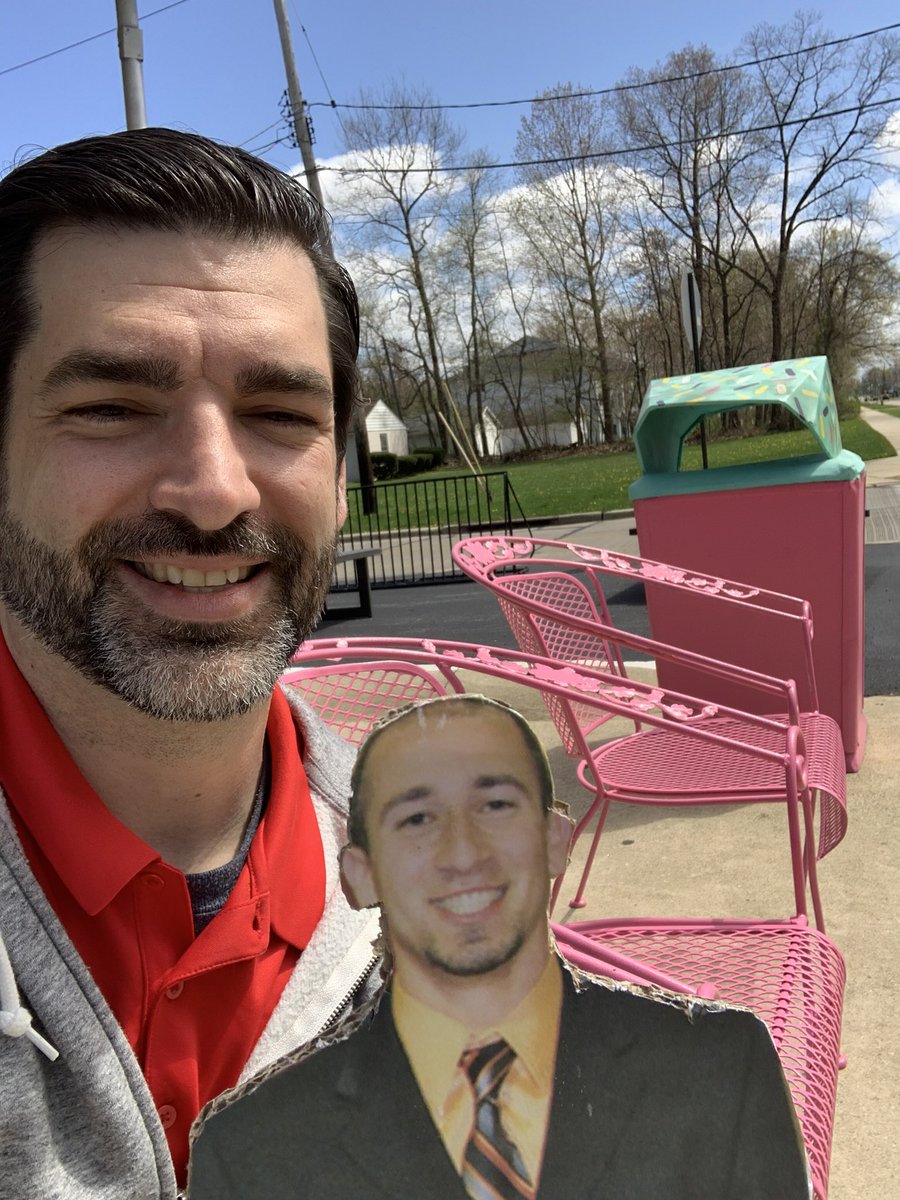 Where’s Waldo Roth-Ziak (Day #15)?  Can you guess where @MHSRothstein and <a href="/MrDudziak/">Adam Dudziak</a> are in THE Mentor, Ohio.