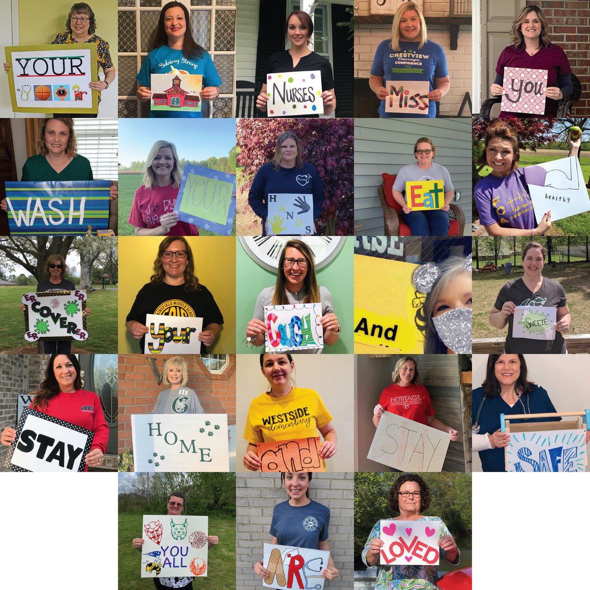 RobCoSchools's tweet photo. It's National Nurses Day and we want to share the love! Our nurses are vital to our schools in making sure students stay safe and healthy while at school. https://t.co/homGdKX2S6