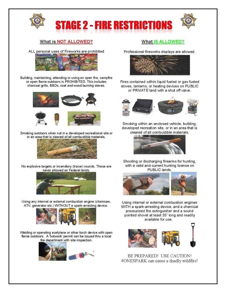 EagleCountySO's tweet photo. 🔥🔥The @NWSGJT has issued a #RedFlagWarning from noon-9pm today 5/6 Eagle County = STAGE 2 FIRE RESTRICTIONS during this time 🔥🔥
RED FLAG WARNING IN EFFECT FROM NOON TO 9 PM MDT WEDNESDAY FOR WIND AND LOW RELATIVE HUMIDITY FOR FIRE WEATHER ZONE 205 BELOW
8000 FEET... https://t.co/LqvmnRbL4K