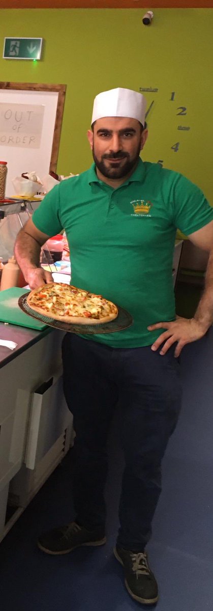 chelfalafelking's tweet photo. Falafel king style pizza, home delivery available on deliveroo Or justeat. #cheltenhamfalafelking https://t.co/CEvQ5nQLKz