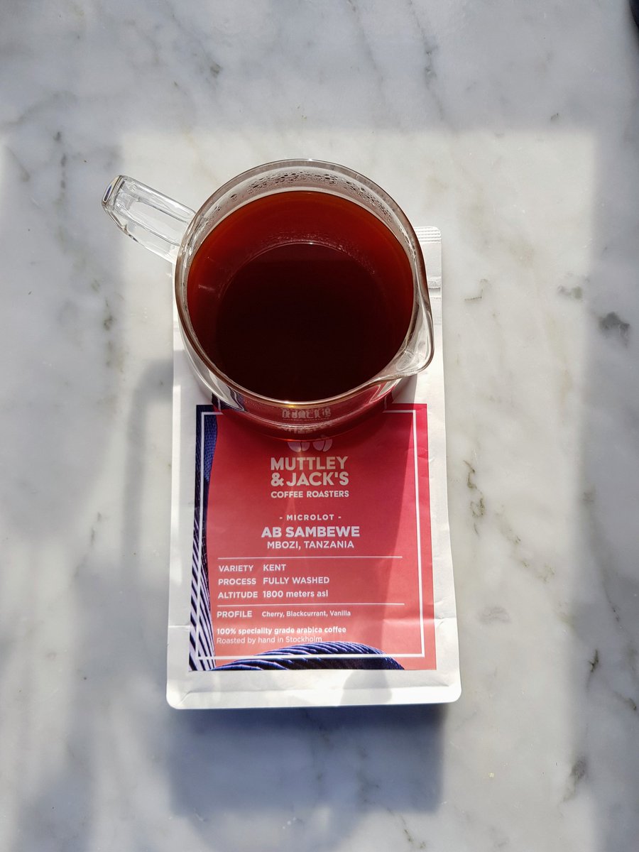 beanthereat's tweet photo. New coffee morning and we've cracked the seal on this Tanzanian AB from @muttleyandjack. Juicy and fruity are the words to start us off right today. 🍒 https://t.co/sMzS0tAMmY