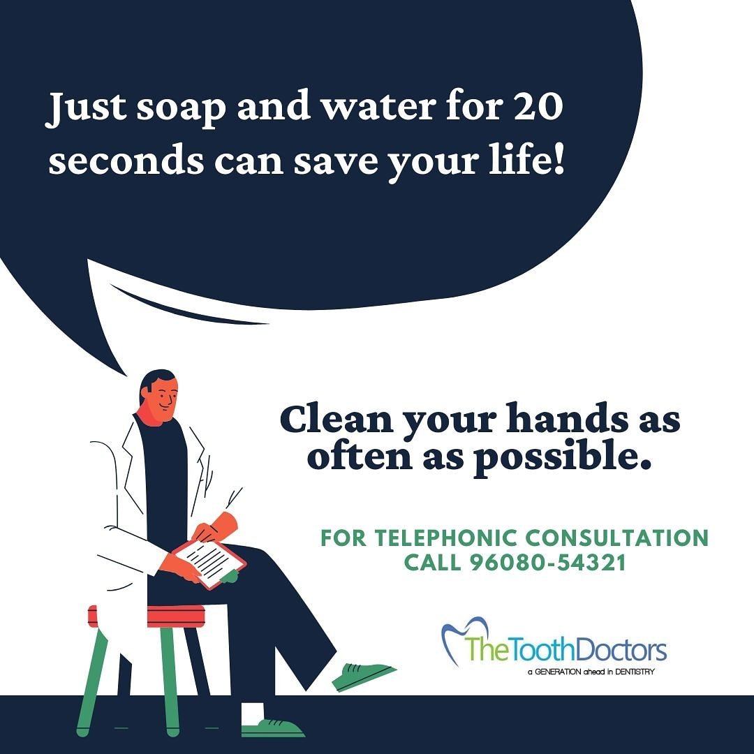 akanksha_nf's tweet photo. Since your hands are the main source of contact with anything, cleaning your hands after every few hours is the need of the hour. It can actually save your life.
@DoctorsTooth
#TipOfTheDay #StayAtHomeSaveLives #COVID19 #TheToothDoctors https://t.co/Lj0AIOK5vG