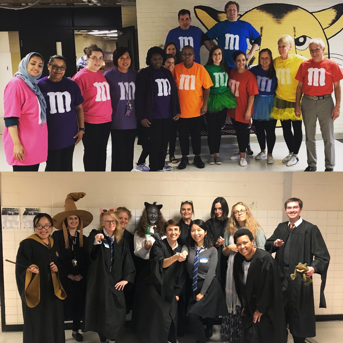 OaktonHS's tweet photo. Some examples of why we have the most incredible staff! Thank you to all of our staff, we appreciate all you do to make Oakton a great place to be! 💛 Teacher Appreciation Week 2020! #ohstogether https://t.co/GXiZYzSogW
