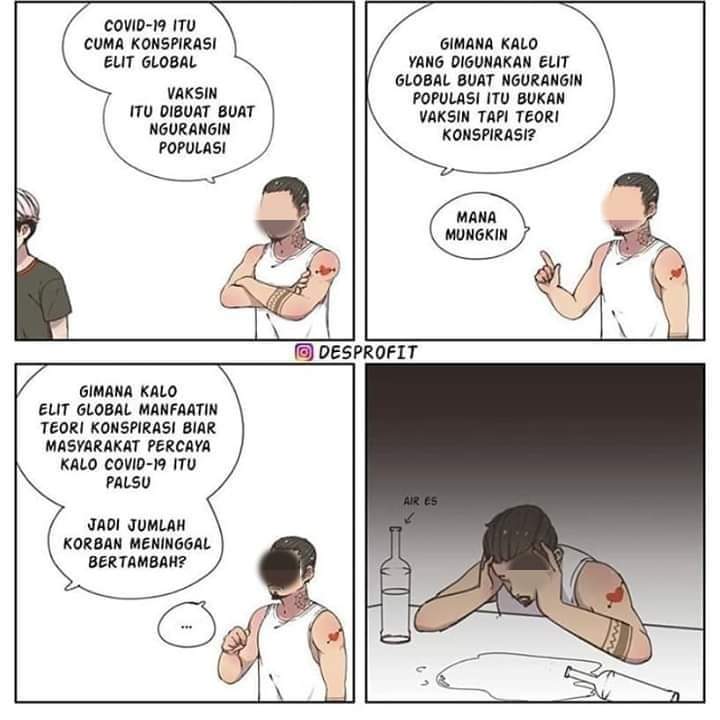 HegarEka's tweet image. Konspirasi lagi rame yahh..
Kalo ternyata kaya gini gimana
#jerinx #aiman