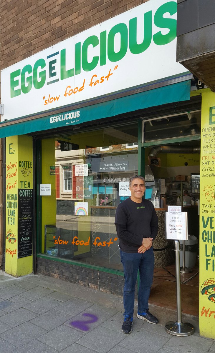 EatSwindon's tweet photo. Great to see Ash &amp; Eggilicious open again in Wood Street, Old Town!
Open Monday to Saturday: 12 to 7pm
#wraps #eatswindon https://t.co/1HODo5NCjK