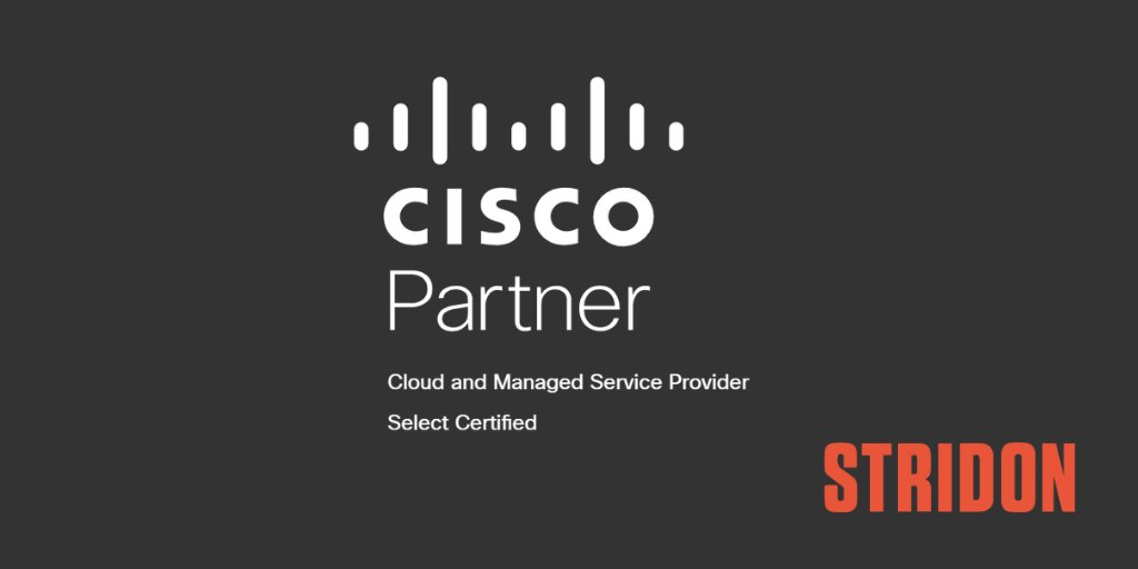 Stridon's tweet photo. Happy to announce that once again we have passed all of the exams required to secure our "Cisco Select Certified Partner" status for another year. Well done Team Stridon!
@CiscoPartners @CiscoUKI #CiscoSelectCertified #SMB #ExpressCertification #MSP  
https://t.co/4oOBu07UFv https://t.co/p7pE2caBHz