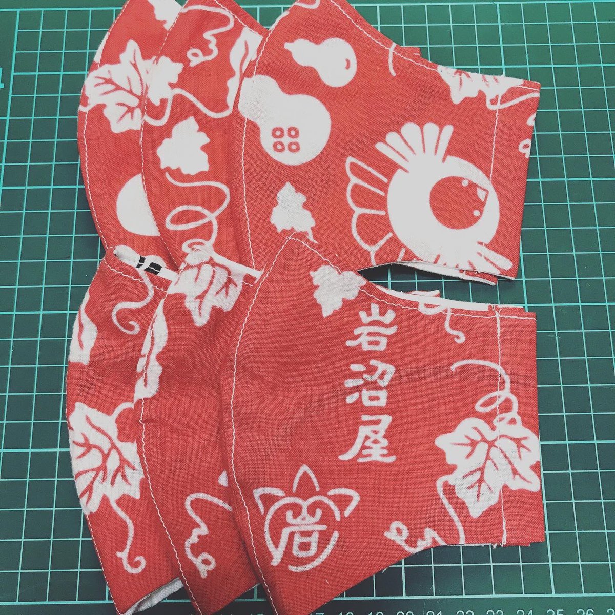 無料 型紙 工房 こと ろ 立体 布 マスク