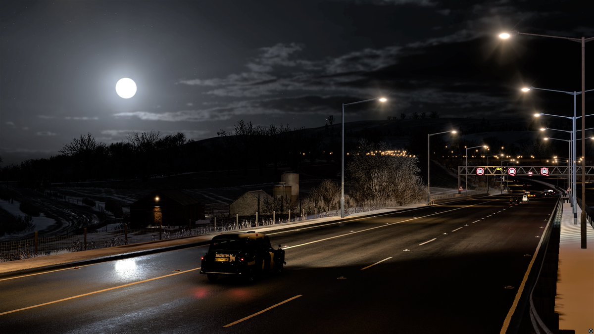 the Moon reflected on the water.

水月

#DigiFanTamDesign #高速道路 #タクシー #taxi #満月 #fullmoon #ヘッドライト #Roadlighting
#ForzaHorizon4 #FH4 #PCGaming #4K #forzashare #Xbox #Photography
#VirtualPhotography #風景 #landscape #景色