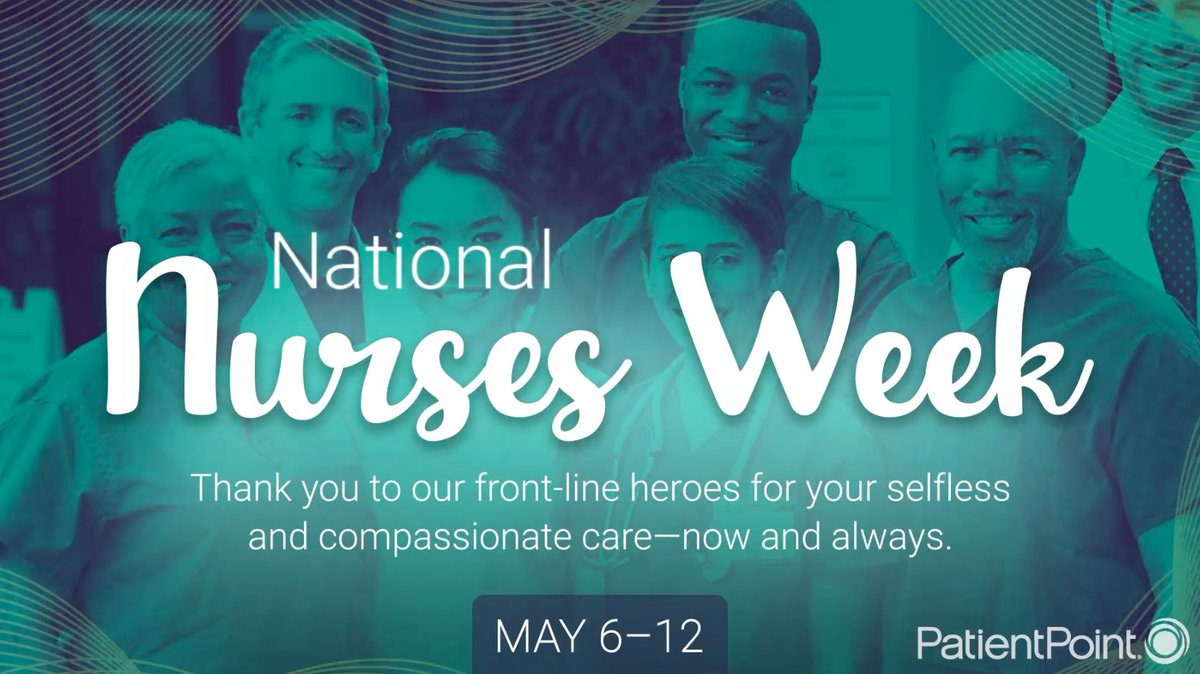 patientpoint's tweet photo. Not all heroes wear capes. We are so grateful for all of the heroic nurses who work tirelessly each day to keep us healthy and safe. #NationalNursesDay #NursesWeek2020 #ThankYouNurses https://t.co/yo4rpo2PyO