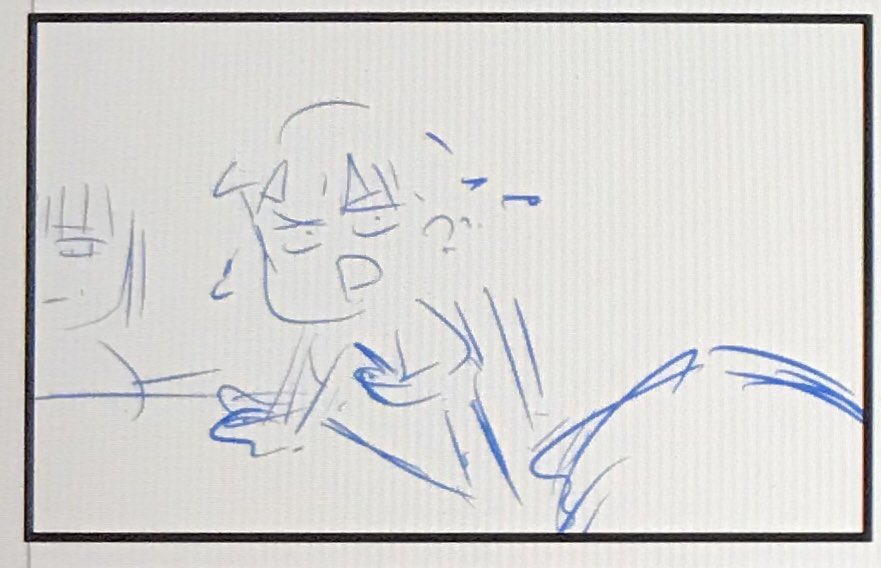 明日の漫画の予告下書き一コマですー。

朝7時に更新なので、良かったらチェックして下さい? 