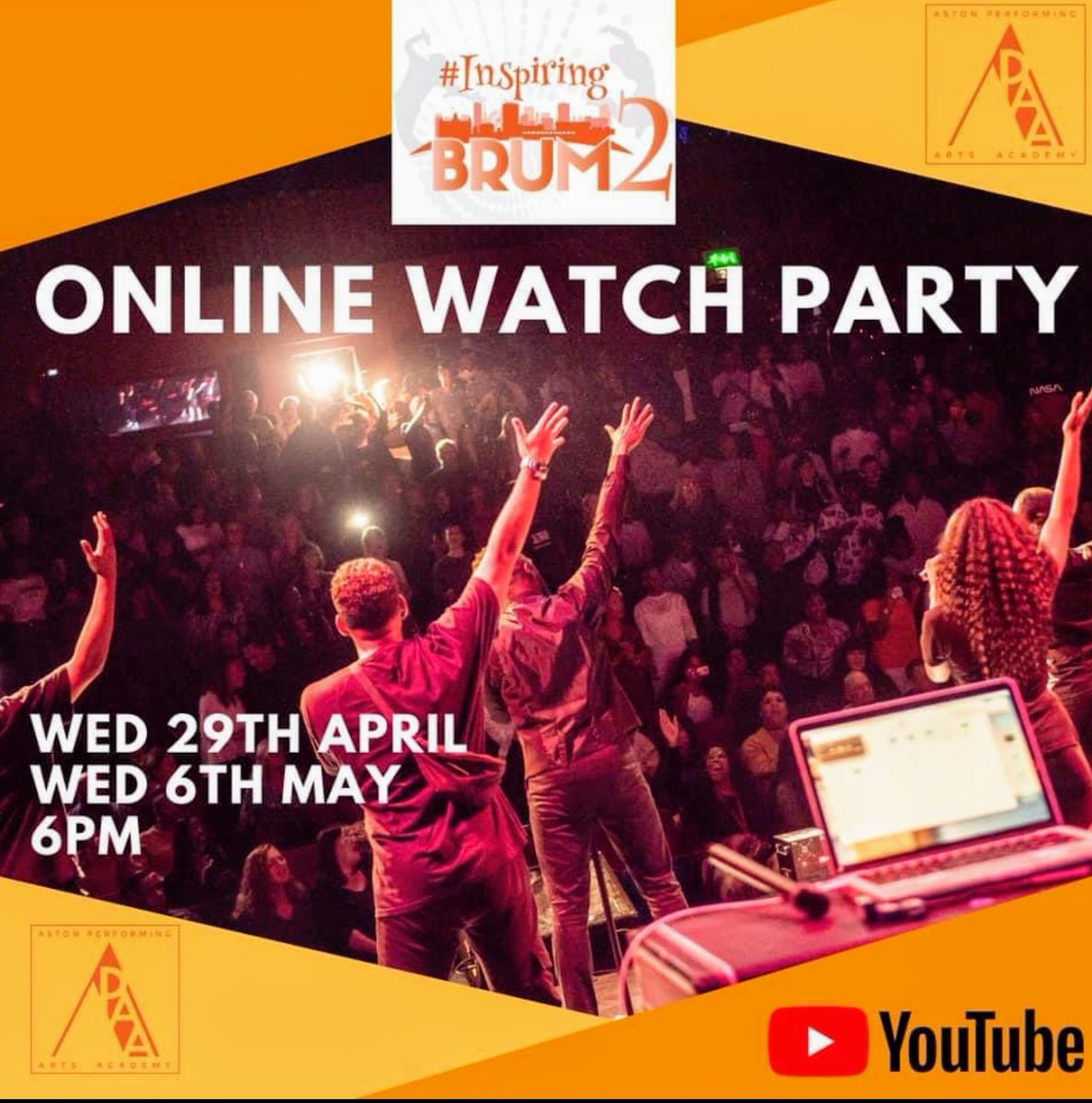 BRUMMIE_PJ's tweet image. This looks ace. Check in at 6pm for the #inspiringbrum online watch party. Bravo @Tru_Powell @PelePerformer and all of the @AstonPAA team.

youtu.be/gmN_MuClYCs