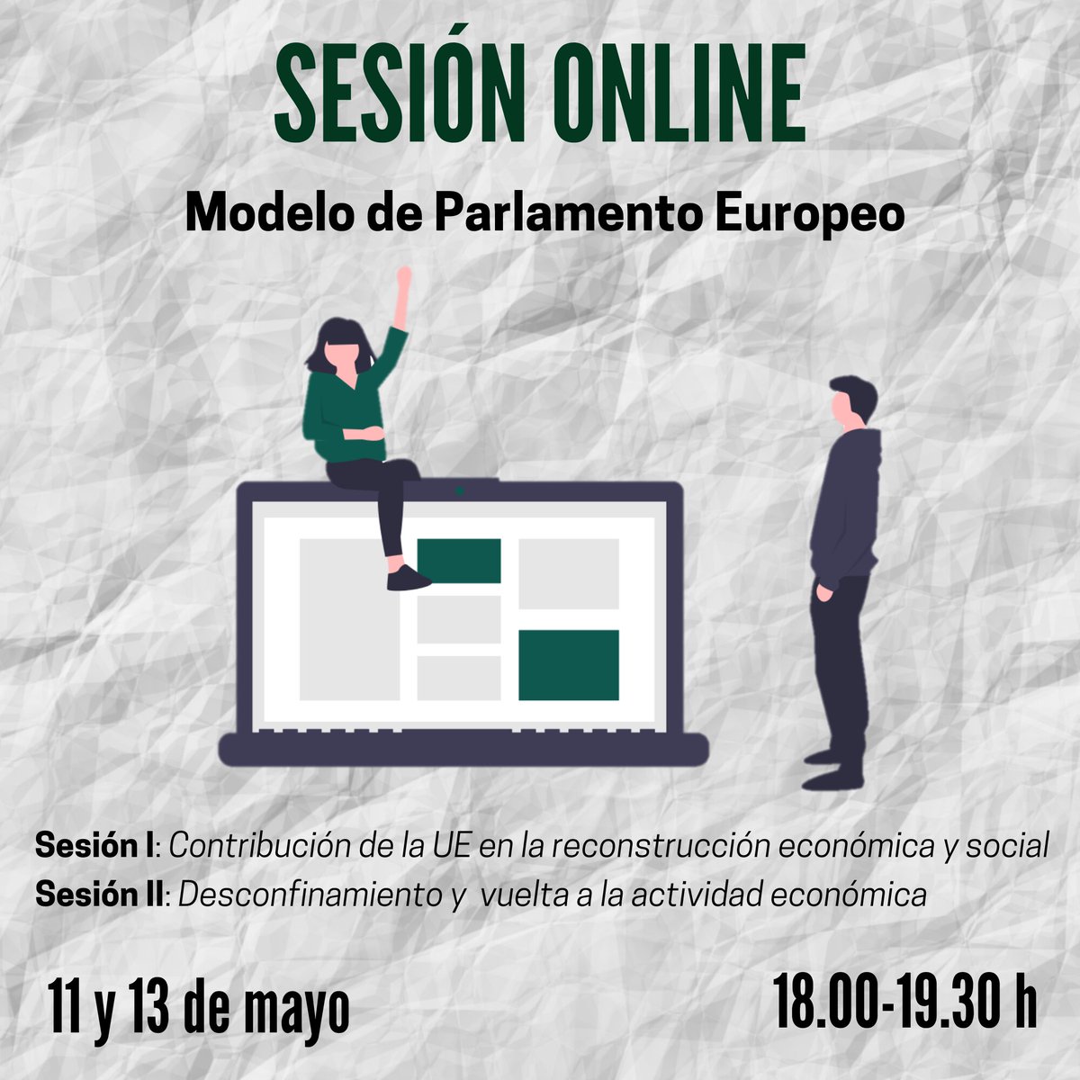 Sesión online MEP...¡Anímate y participa como oyente!
La semana que viene celebraremos un debate online con los delegados que iban a haber participado en la sesión presencial del pasado mes de marzo #mep #debateonline #openforlearning #otrasformasdeaprender #otrasformasdeenseñar