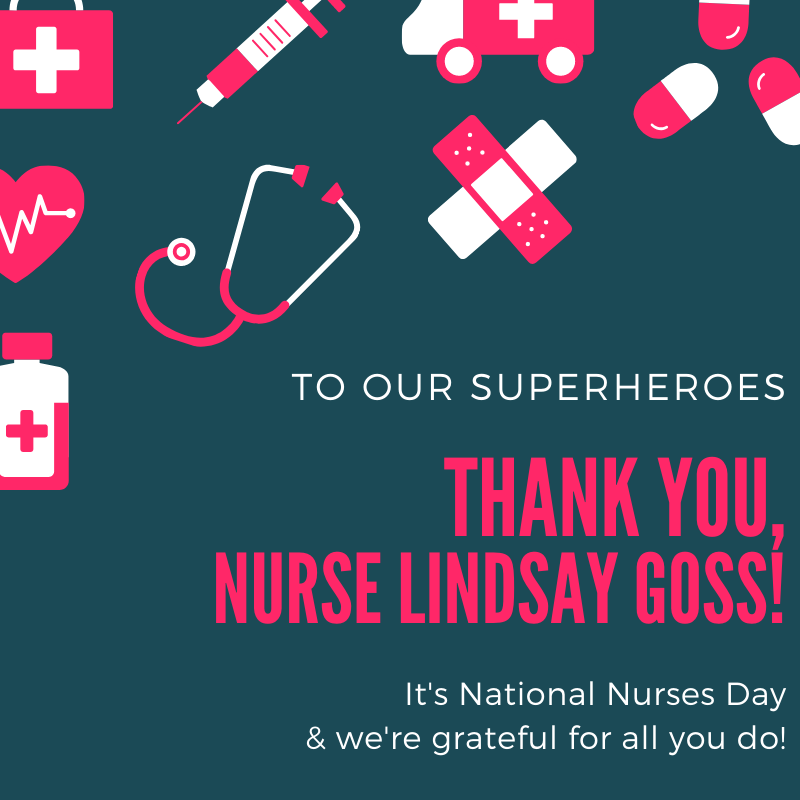 BelinderPTA's tweet photo. A very special thank you to our best nurse Lindsay Goss! #BEPTA #BeTogether #NationalNursesDay https://t.co/1jJojAWpP7