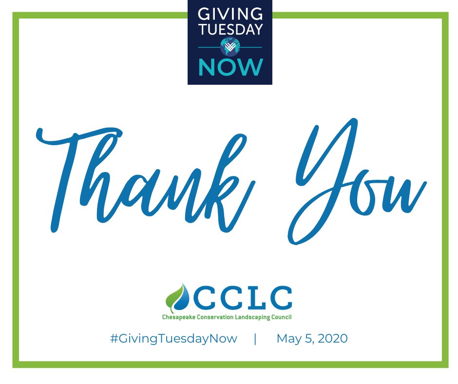 Thanks for supporting us on #GivingTuesdayNow and every day!