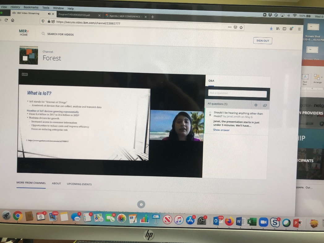 MER4BetterIG's tweet photo. Priya Keshav, Meru Data LLC, kicks off Day 3 of @MERconference’s #MERv. 

Thank you Priya!

https://t.co/2k5bh7xIif

#InfoGov
#RecordsManagers
#AIIM
#ARMA
@ARMA_INT 
@AIIMIntl https://t.co/pONO90BYmi