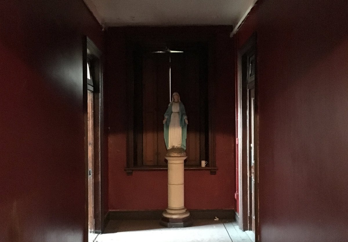 The Sean MacDermott St laundry. Convent corridor in plan, elevation and detail.