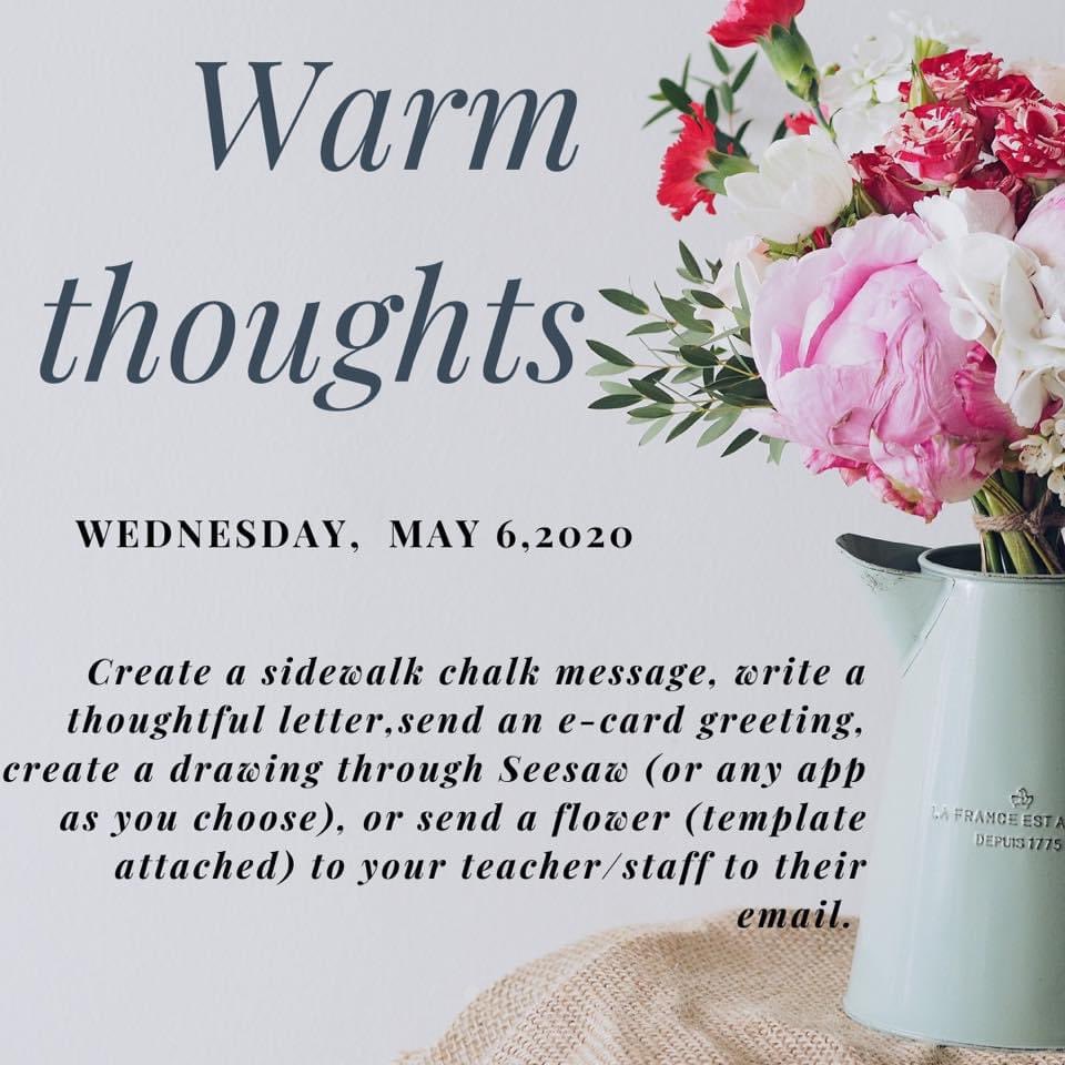 Day 3 of #StaffAppreciationWeek! Let’s make them smile today by filling their inboxes with a kind thought. @WaxpoolES is the best! 💙🧡 #LCPS20 #PiranhaPride