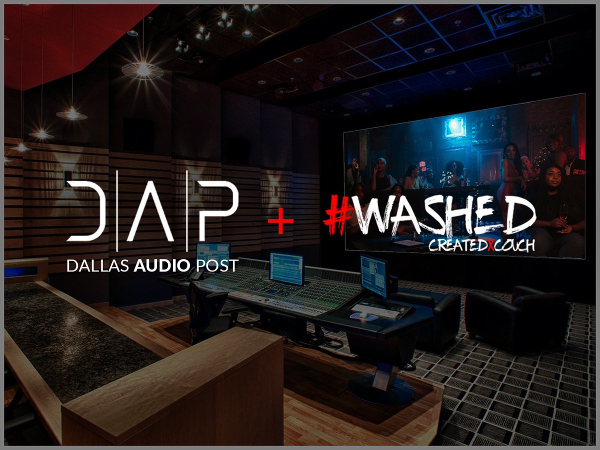 washedseries (@washedseries) on Twitter photo Excited to announce a new partner for SZN 2🤝
The #1 priority heading into SZN 2 was to improve our audio quality and this partnership with <a href="/dallasaudiopost/">Dallas Audio Post</a> goes a long way toward making sure our finale is on point👂✨ Excited to announce a new partner for SZN 2🤝
The #1 priority heading into SZN 2 was to improve our audio quality and this partnership with <a href="/dallasaudiopost/">Dallas Audio Post</a> goes a long way toward making sure our finale is on point👂✨