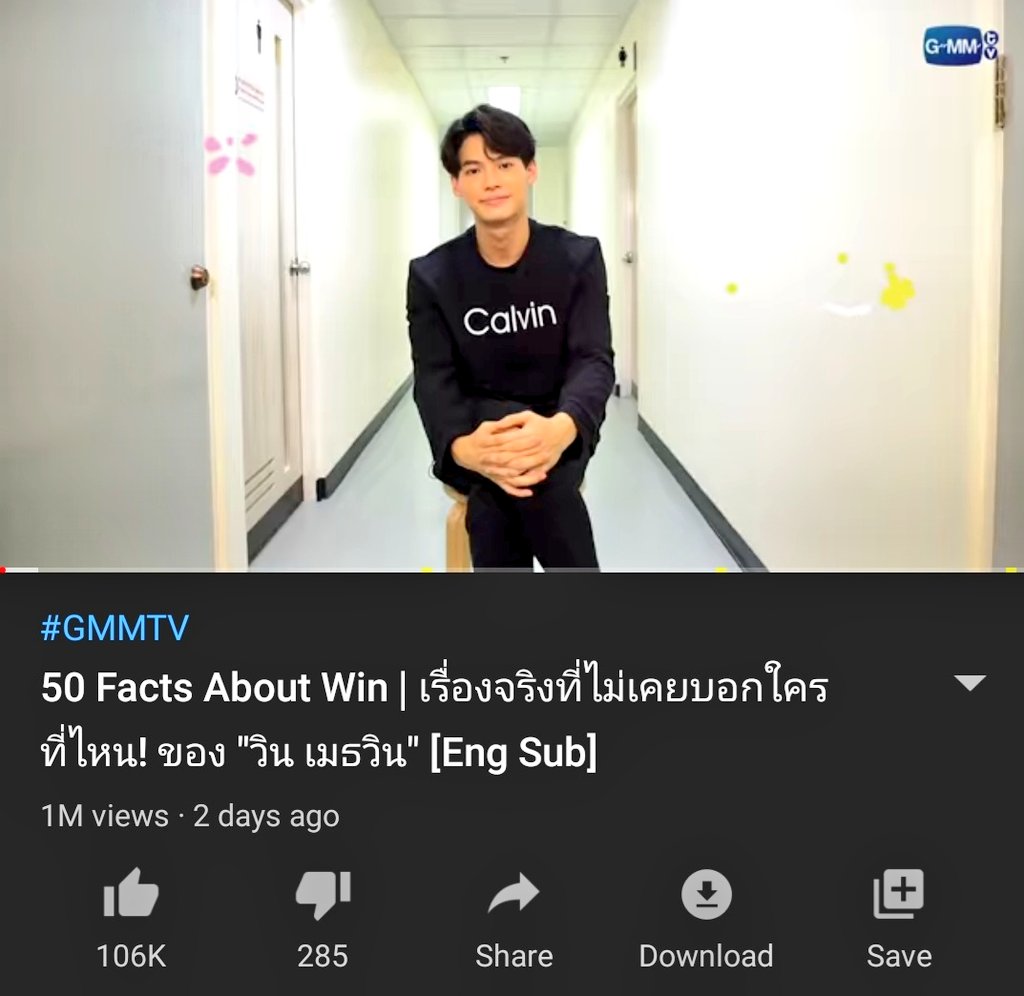 missascella's tweet photo. Congrats Nong Metawin @winmetawin !! 1M views in Youtube for 50 facts about Win.
If you havent watched yet heres the link
#ProudOfWin #winmetawin https://t.co/abBE4mLNxy https://t.co/x9rsDvF1r1