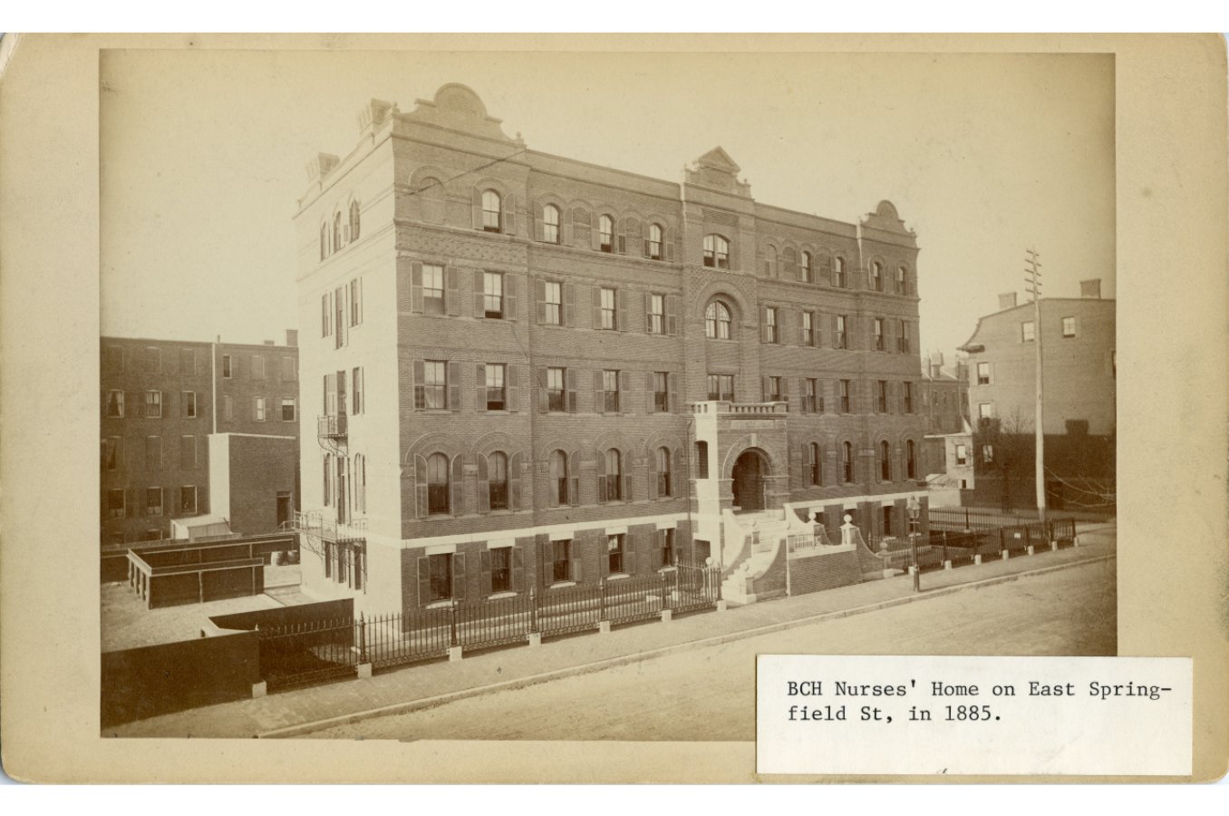 Boston City Archives on Twitter "In 1864, Boston City Hospital opened