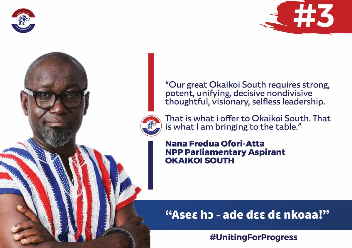 nfaoforiatta's tweet photo. #UnitingForProgress
#BelieveInGhana https://t.co/goXvOlTeaR