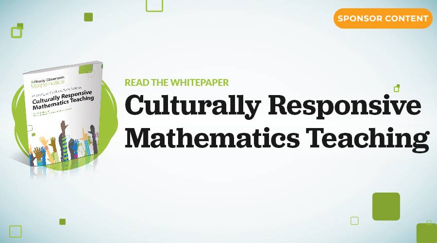 educationweek's tweet photo. Culturally responsive mathematics teaching invites ALL students into math, respecting that all ways of thinking enrich the learning experience. Read more here: https://t.co/HuETiZqB6A #sponsorcontent https://t.co/Ww8ezfi1eR