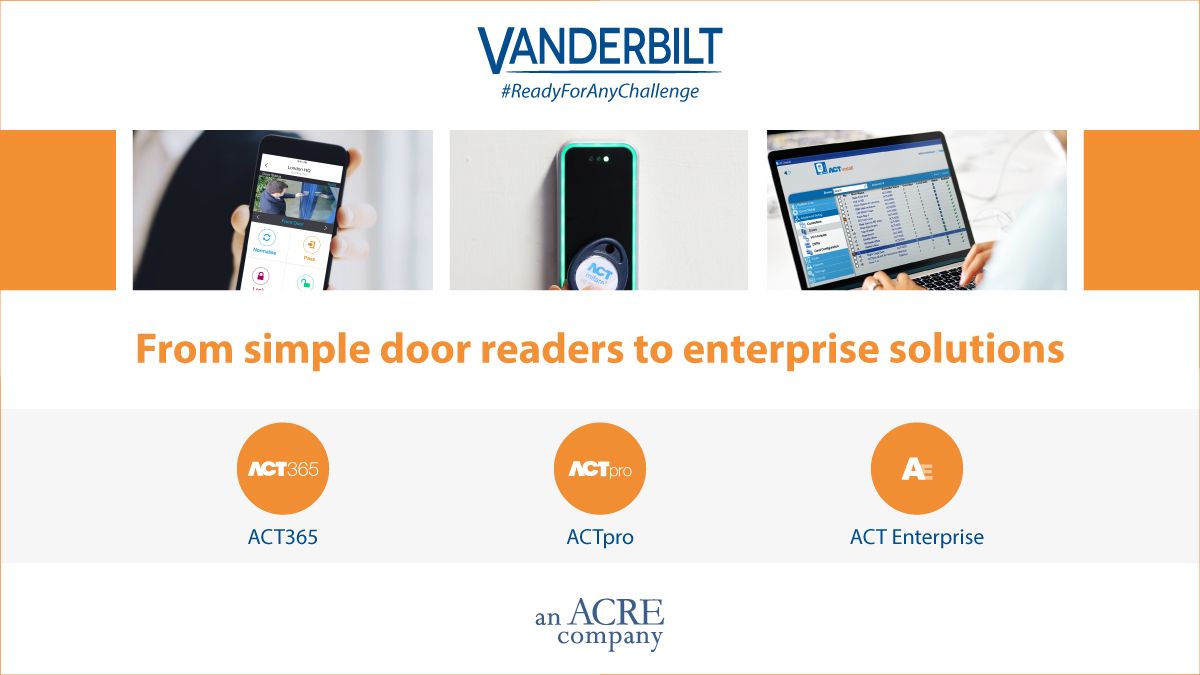 VanderbiltInd's tweet photo. #AccessControl Solutions #ACT365 #CloudSecurity #ACTenterprise #SiPass #ACTaccessControl https://t.co/9OXnTxCsxg https://t.co/2bualxx68D