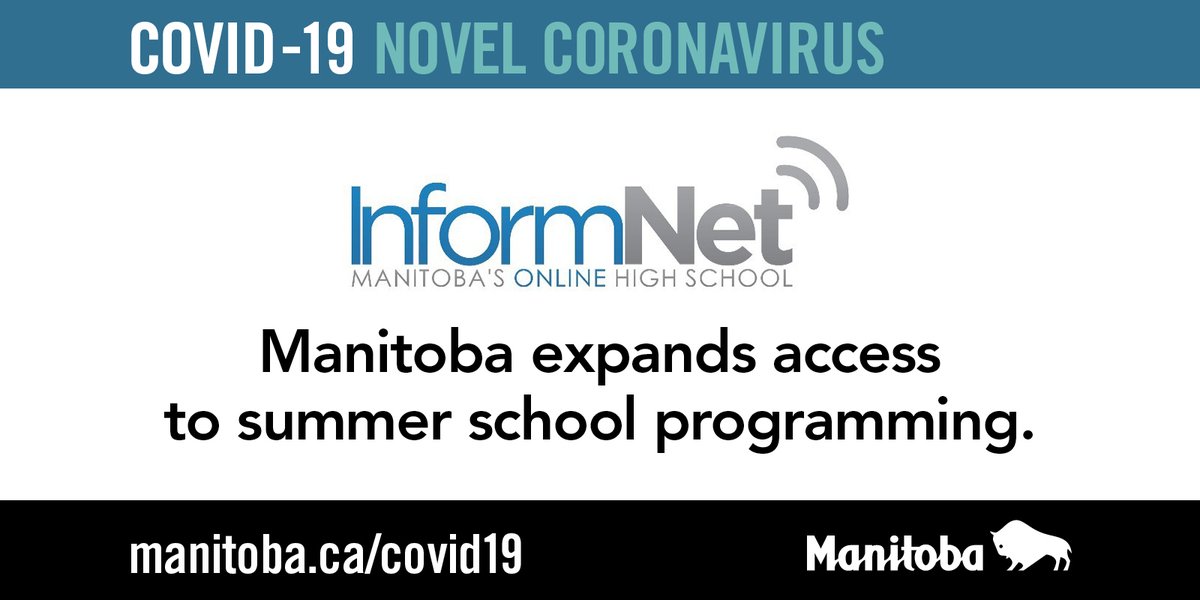 MBGov's tweet photo. Grade 9-12 students can now take summer courses from July 3-29, 2020 at no cost. Register now to improve your grades or complete any course unfinished during the academic year at https://t.co/OvoKsgCWir. https://t.co/MBqSELMUem