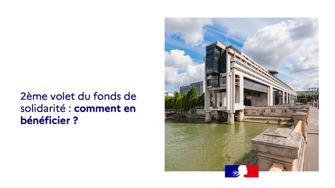 #COVID19 #TousMobilisés #SoutenonsNosEntreprises

Le 2e volet du fonds de solidarité permet aux TPE les plus impactées d’obtenir une aide complémentaire allant de 2000 € à 5000 €.

Plus d'infos ➡️ bit.ly/2L4pA4T