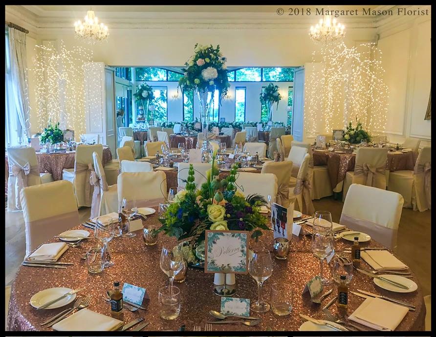Whether florals or foliage, bright or white, rustic or elegant or just plain sparkly - our classic Ballroom will complement your #wedding decor effortlessly. westtower.com/venue/ballroom Decor by <a href="/lauriefsbl/">Loza2836</a> @FlowerJan