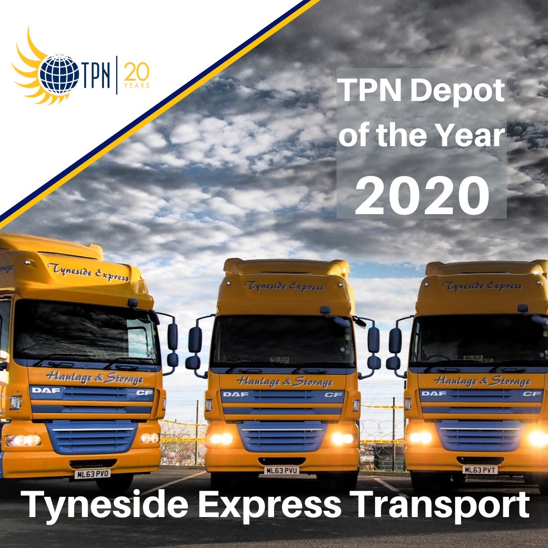 OurTPN's tweet photo. #TPNAwards #finale And now for the Big One! The most coveted prize in TPN, voted for by Members, and chosen from our four finalists, the Regional Depot of the Year Winners.
It's the 2020 TPN DEPOT OF THE YEAR AWARD. And the winner is ...
@tynesideexpress https://t.co/QfietBmYmw