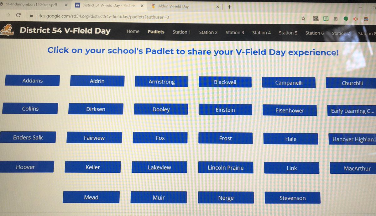 Mr_Niepomnik_PE's tweet photo. Good morning @EaglesAldrin @pta_aldrin families. We hope you enjoy today’s Field Day activities. Don’t forget to post any pictures or videos on the Aldrin Padlet link. #54vfieldday #54PhysEd https://t.co/MnDBTFHNgK