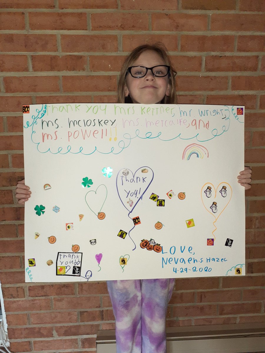 Indian Head Braves On Twitter More Student Love And Appreciation For Our Wonderful Teachers Happy Teacher Appreciation Week Oneccps