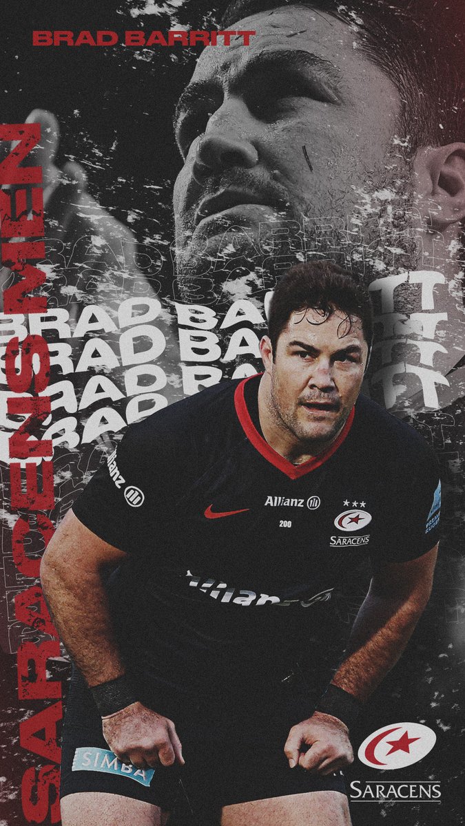 Saracens's tweet photo. It's Wallpaper Wednesday!

It's your Saracens captains Brad Barritt and Lotte Clapp! 💥

#TogetherSaracens ⚫🔴 https://t.co/hJkL9uRwZ9