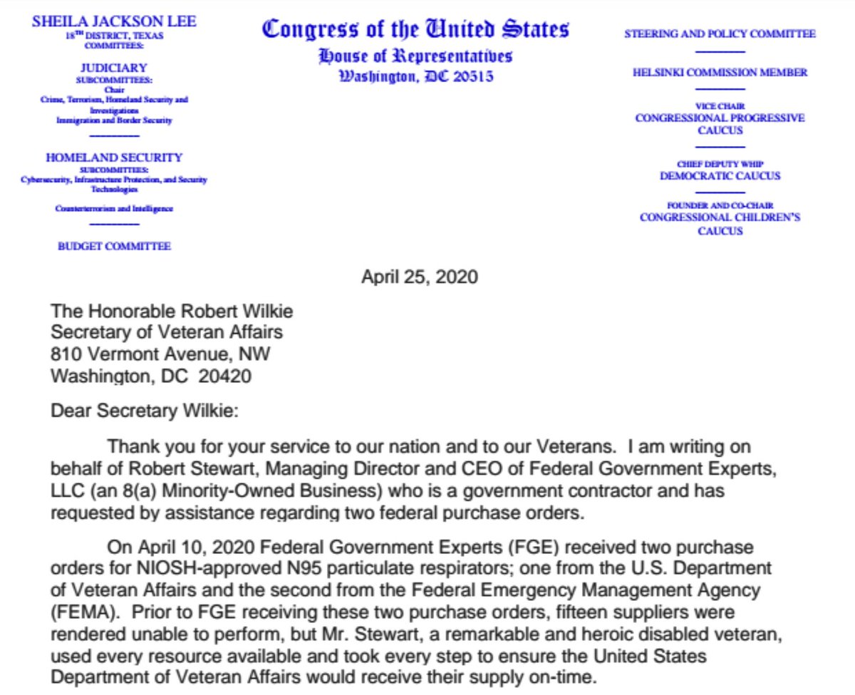 21) Here’s that letter:  https://www.documentcloud.org/documents/6879112-Secretary-Scalia-Federal-Government-Experts.html