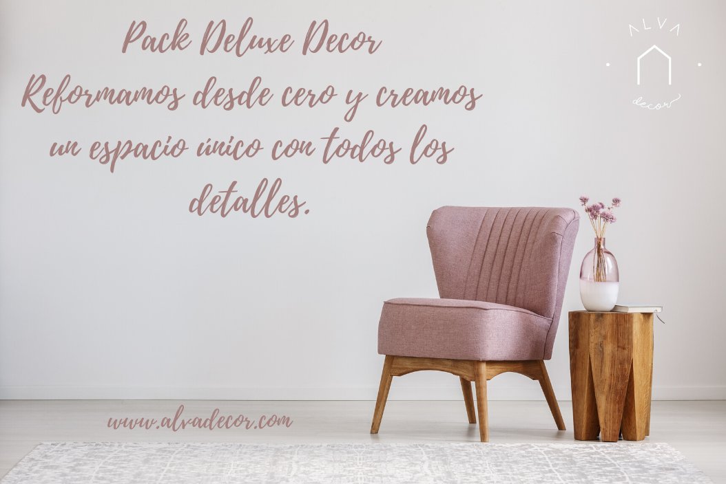 AlvaDecor's tweet photo. Pack Deluxe Decor
Reformamos desde cero y creamos un espacio único con todos los detalles. https://t.co/fyCcvDfU27